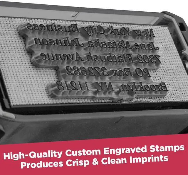 Alt view image 5 of 5 - Trodat 4926 Signature Stamp - Custom Text Stamp - Choose from Many Fonts & 15 Ink Colors!