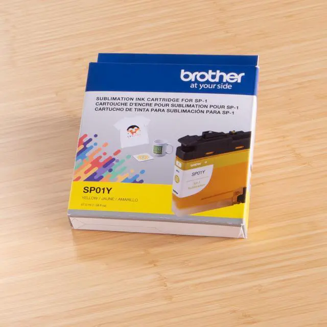 Alt view image 6 of 7 - SP01YS Sublimation Ink Cartridge, Yellow, Genuine