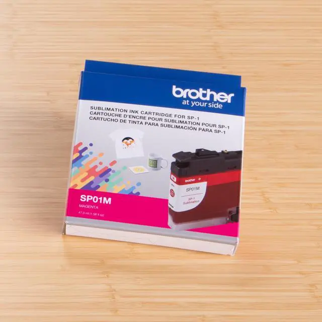 Alt view image 6 of 7 - SP01MS Sublimation Ink Cartridge, Magenta, Genuine