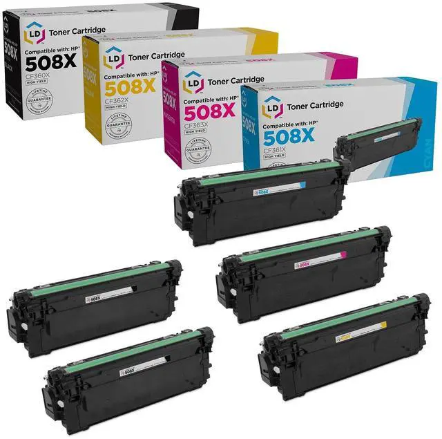 Main image of Products Compatible Toner Replacement for HP 508X (5-Pk)
