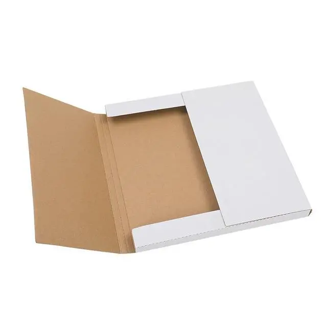 Alt view image 5 of 7 - 100 Packs White Vinyl Record LP Shipping Mailer Boxes, 12.5in*12.5in*1in Record Mailers, Album Paper Box, Record Album Mailer
