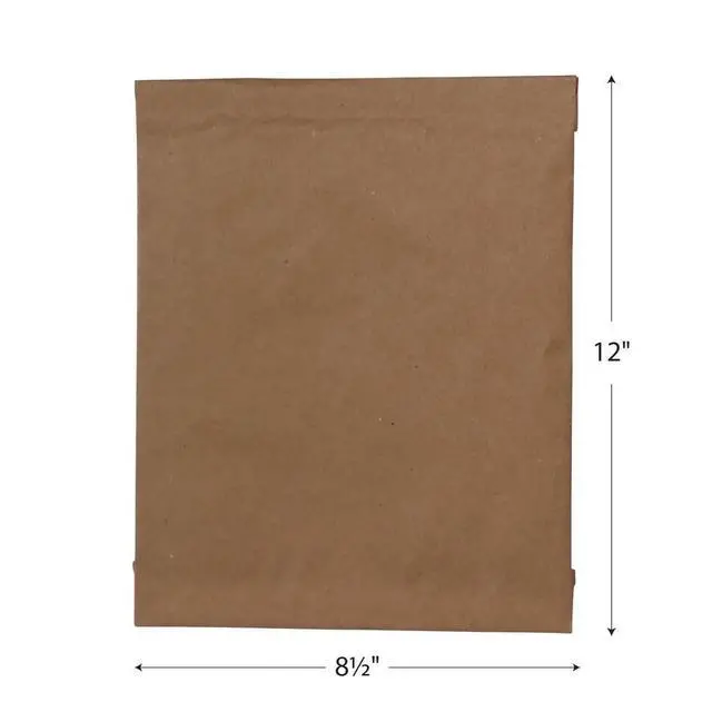 Alt view image 2 of 2 - Jiffy Padded Shipping Mailers, Case of 100, Self Seal Heavy Duty Recycled Cushioned Mailing Envelope, #2-8.5" x 12", Kraft