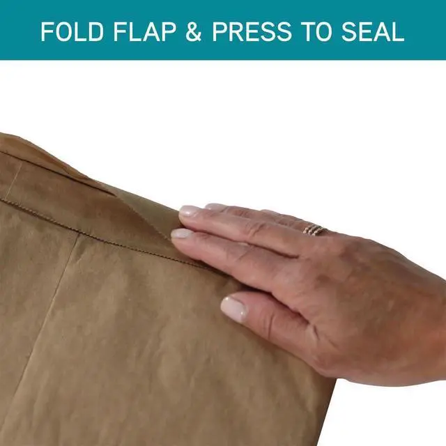 Alt view image 6 of 7 - Jiffy Padded Shipping Mailers, Case of 100, Self Seal Heavy Duty Recycled Cushioned Mailing Envelope, #4-9.5" x 14.5", Kraft