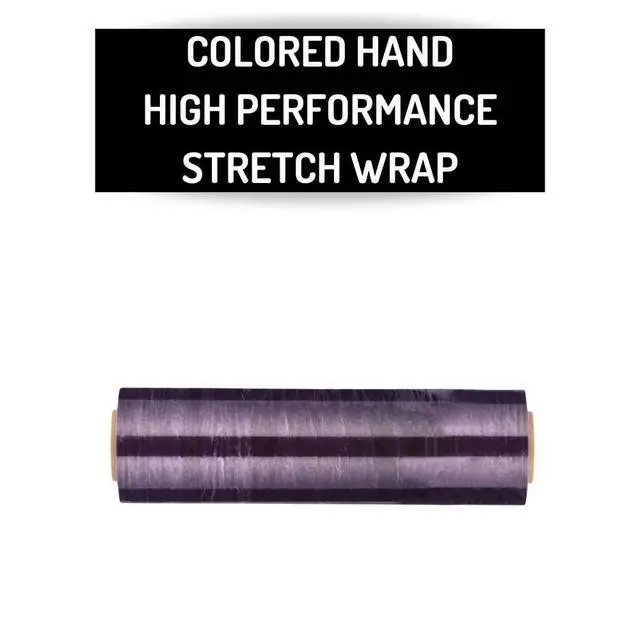 Alt view image 4 of 7 - PSBM Tinted Purple Plastic Stretch Film/Wrap 18" x 1500' 47 GA 4 Rolls | Stretch Wrap, Heavy Duty Plastic Film, Industrial Strength Shrink Packaging for Moving, Packing, Shipping, Warehouse Storage