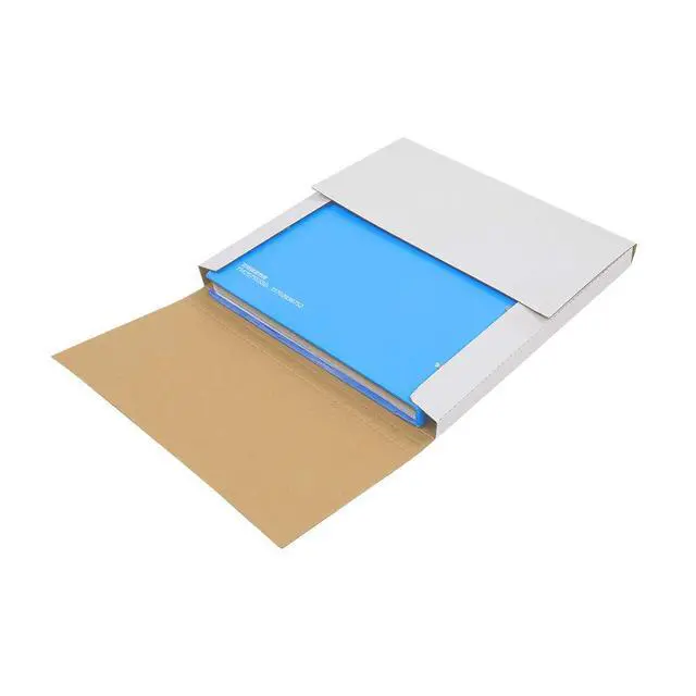 Alt view image 7 of 7 - 100 Packs White Vinyl Record LP Shipping Mailer Boxes, 12.5in*12.5in*1in Record Mailers, Album Paper Box, Record Album Mailer