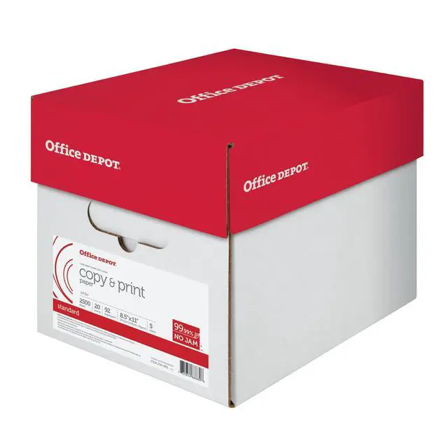 Alt view image 2 of 4 - Copy Print Paper, 8 1/2in. x 11in., 20 Lb, 500 Sheets Per Ream, Case Of 5 Reams, 851201CS