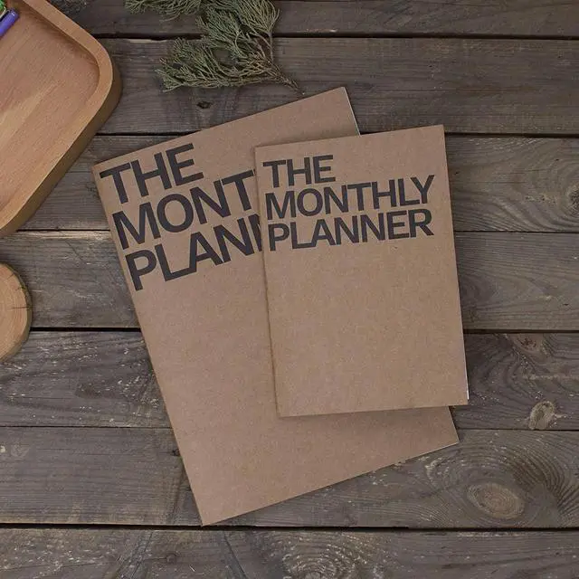 Alt view image 2 of 5 - The Monthly Planner Undated (Medium x 2 Pack)