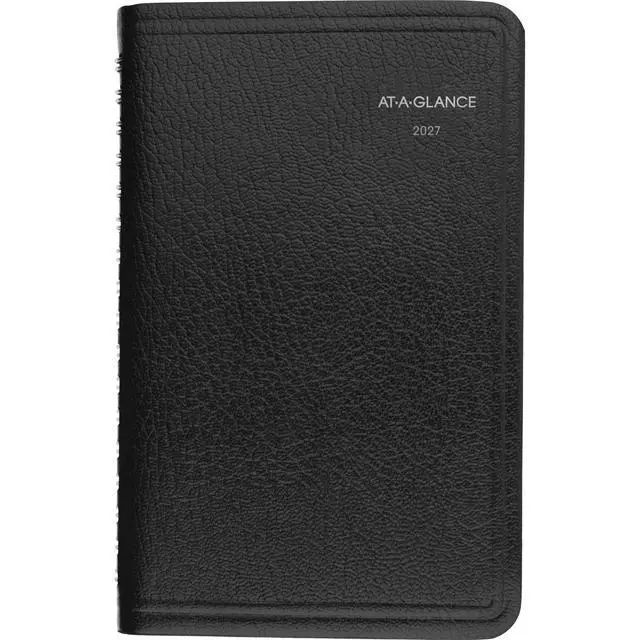Alt view image 6 of 7 - 2027 Appointment Book Planner, Weekly, 5" x 8", DayMinder, Black (G2100027)