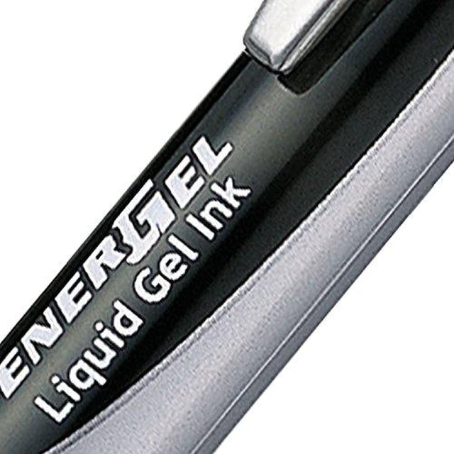 Alt view image 3 of 7 - XBL77/2-A EnerGel Xm Retractable Gel Pen - Black (Pack of 2)