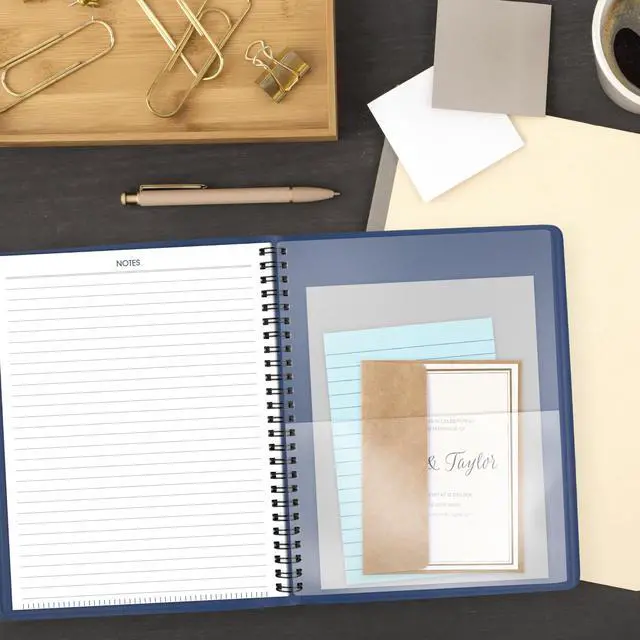 Alt view image 4 of 7 - 2027 Planner, Monthly, 7" x 8.75", Unruled Daily Blocks, Blue (701242027)