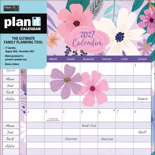 Main image of Shine Within 2027 Plan It Plus Wall Calendar by Mia Charro