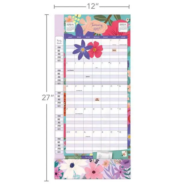 Alt view image 4 of 6 - Shine Within 2027 Plan It Plus Wall Calendar by Mia Charro