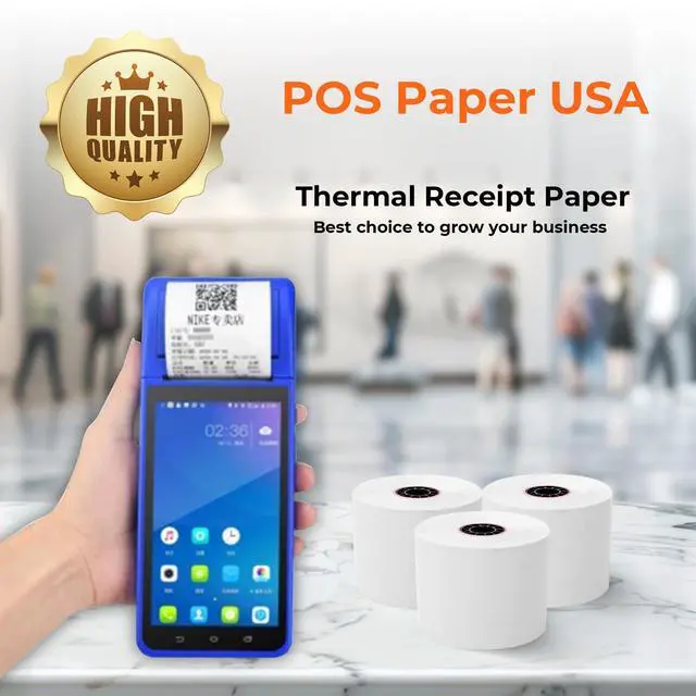 Alt view image 4 of 6 - 2 5/16" x 209' Thermal Paper (50 Rolls/Case) - BPA Free