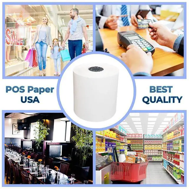 Alt view image 6 of 6 - 3" x 194' 1-Ply Bond Paper (50 Rolls/Case) - BPA Free