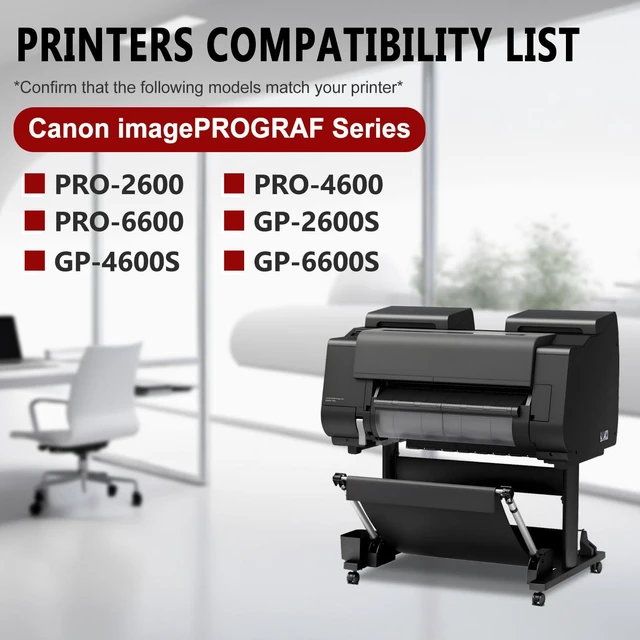 Alt view image 2 of 7 - PFI-3700 Ink Cartridge 700ml Photo Gray Pigment PFI3700 Inks Tank Compatible with Canon imagePROGRAF PRO-2600 GP-2600S PRO-4600 GP-4600S PRO-6600 GP-6600S 1-Pack