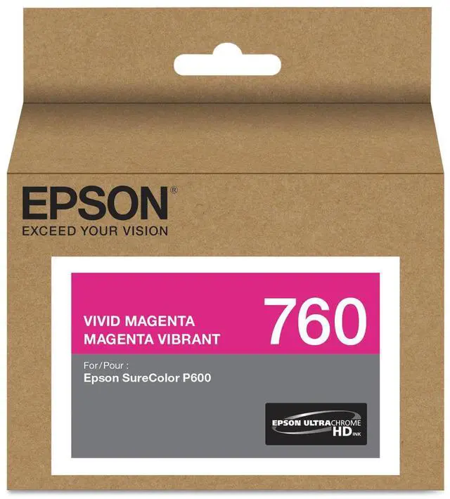 Main image of T760320 UltraChrome HD Vivid Magenta Standard Capacity Cartridge Ink