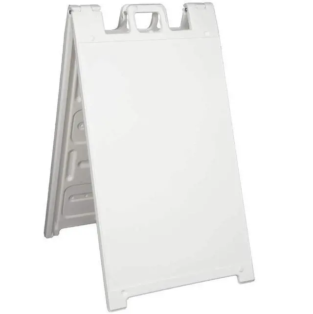 Main image of The Original Signicade Sign A-Frame 24"x36" Sign. Color: White