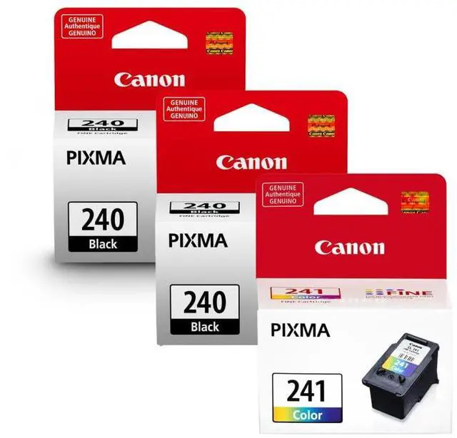 Main image of Genuine 240 Ink (2) Black + (1) Color