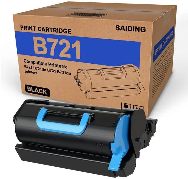 Main image of B721 Toner Cartridge Comaptible for OKI B731 Black Toner | 45488801 with OKI B721dn B731dnw B731dn (1 Pack)