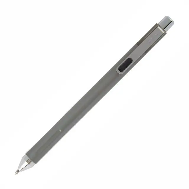 Alt view image 2 of 5 - ® Fine Writing Solid Metal Barrel Ballpoint Pen With 2 Refills, Medium Point, 1.0 mm, Silver Barrel, Assorted Ink Colors