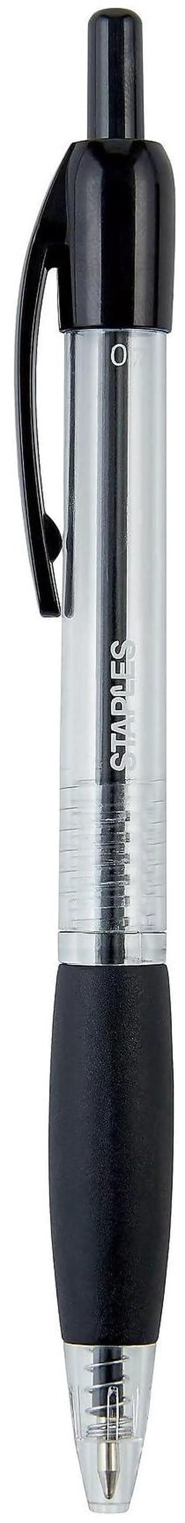 Main image of Retractable Ballpoint Pens, Fine Point, Black Ink, 36-Pack | Precision writing pens for office and everyday administrative use