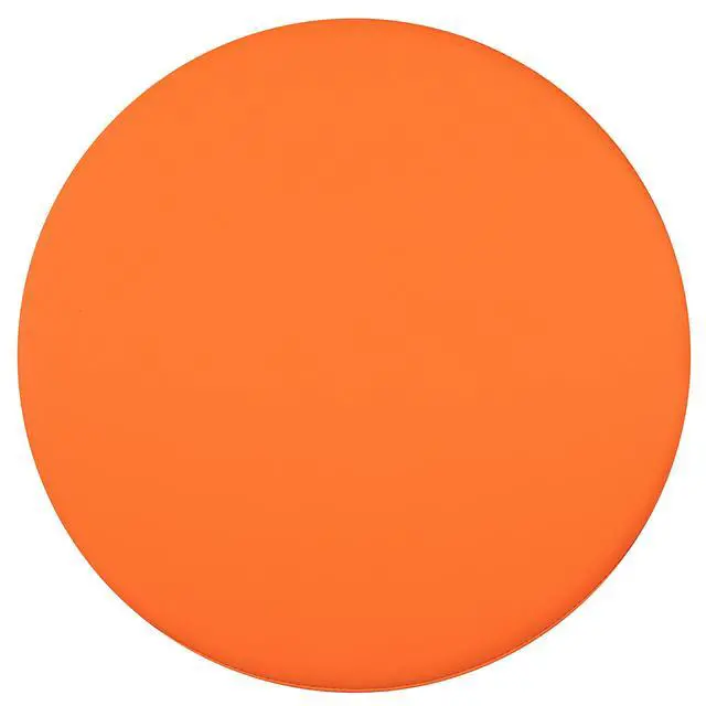 Alt view image 6 of 7 - Orange 18" H Soft Seating Flexible Circle | For Classrooms and Common Spaces, Flexible Seating, Easy to Move