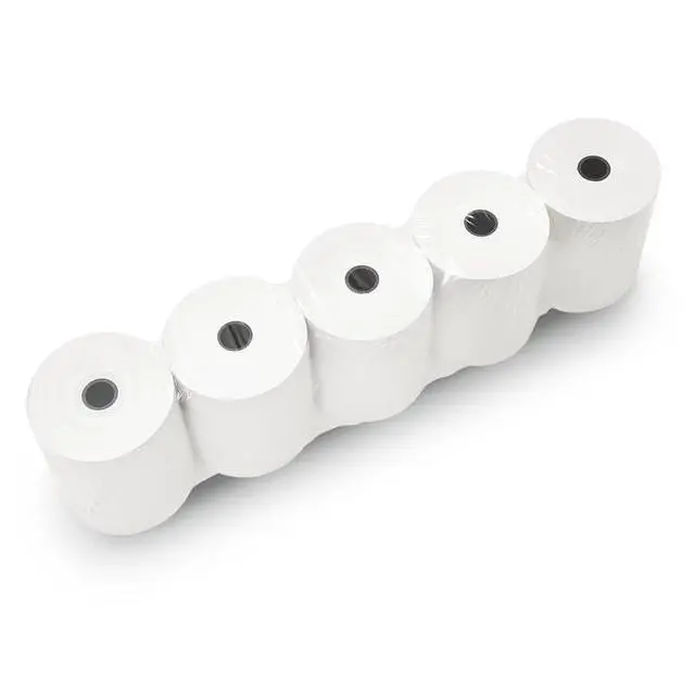 Alt view image 3 of 6 - (50 Rolls) 3 1/8 x 230 Thermal Paper Receipt Rolls fits all Clover POS Cash Register Printers, Star Micronics SCP700 TSP100 TSP300 TSP400 TSP500 TSP600 TSP 700 TSP2000 CT S300, 50 GSM