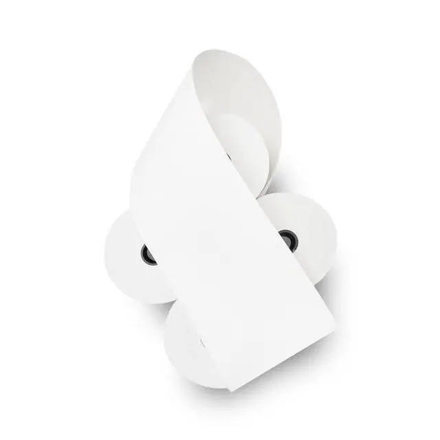 Alt view image 4 of 6 - (50 Rolls) 3 1/8 x 230 Thermal Paper Receipt Rolls fits all Clover POS Cash Register Printers, Star Micronics SCP700 TSP100 TSP300 TSP400 TSP500 TSP600 TSP 700 TSP2000 CT S300, 50 GSM
