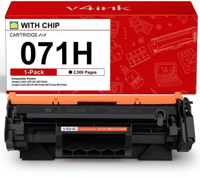 Main image of 071 071H Black Toner Cartridge Compatible for Canon 071 High Yield 1 Pack | for Cannon ImageCLASS LBP122dw MF275dw MF273dw MF272dw LBP120 MF270 Printer Toner Cartridge 071 071H High Yield 2,500 Pages
