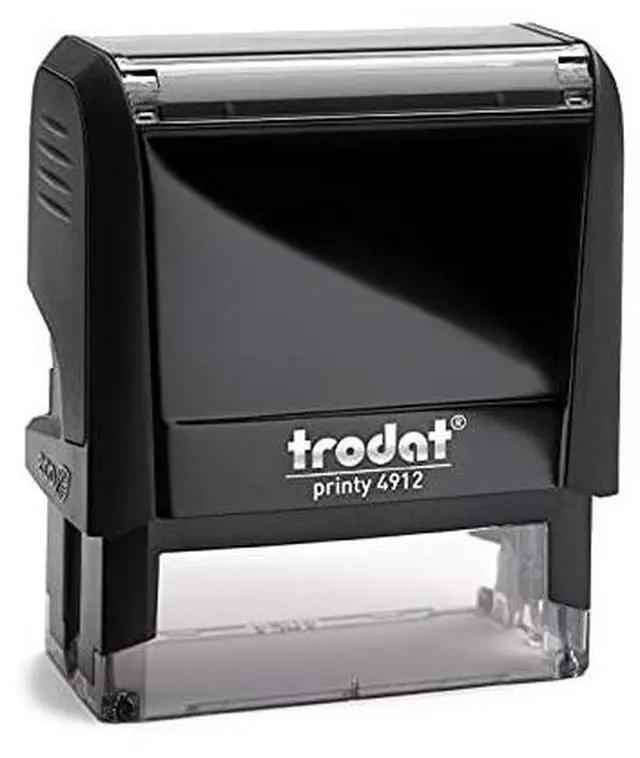 Main image of Trodat 4912 Return Address Stamp - Custom Text Stamp - Choose from Many Fonts & 15 Ink Colors!