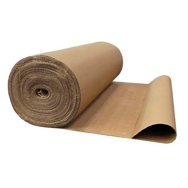 Alt view image 5 of 7 - UOFFICE Corrugated Wrap 48" x 250' x 1/8" Thick - B Flute - Cardboard Wrap