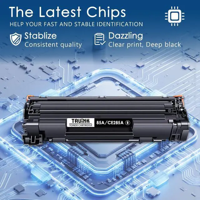 Alt view image 6 of 7 - 85A Toner Cartridge 4-Pack Replacement for HP 85A | CE285A Toner Compatible with HP Pro P1109w P1102w M1219nf M1217nfw M1212nf M1139 M1138 M1132 Printer Ink.(4 Black)