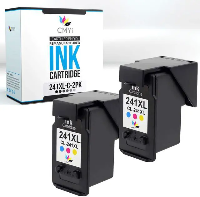 Main image of 241XL Color Replacement Ink Cartridge for Canon PIXMA MG4140, MG4220, MX372, MX392, MX432, MX434, MX439, MX452, MX459, MX470, MX472, MX479, MX512, MX522, MX532, TS5120, MG2140 Printers (2 Color)