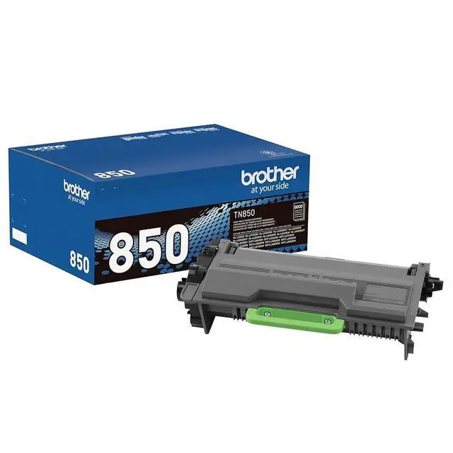 Alt view image 2 of 7 - Genuine TN850 Black High Yield Toner Cartridge, Up to 8,000 Pages, Bundle with Deco Essentials Printer eBook for HL-L6200DW, MFC-L5800DW, MFC-L5700DW, HL-L5200DW, HL-L5100DN, HL-L6400DW