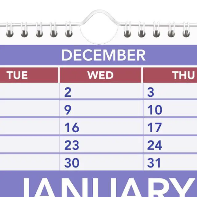 Alt view image 4 of 5 - 2027 Wall Calendar, 15.5" x 22.75" Planner, 3-Month Reference (PM62827)