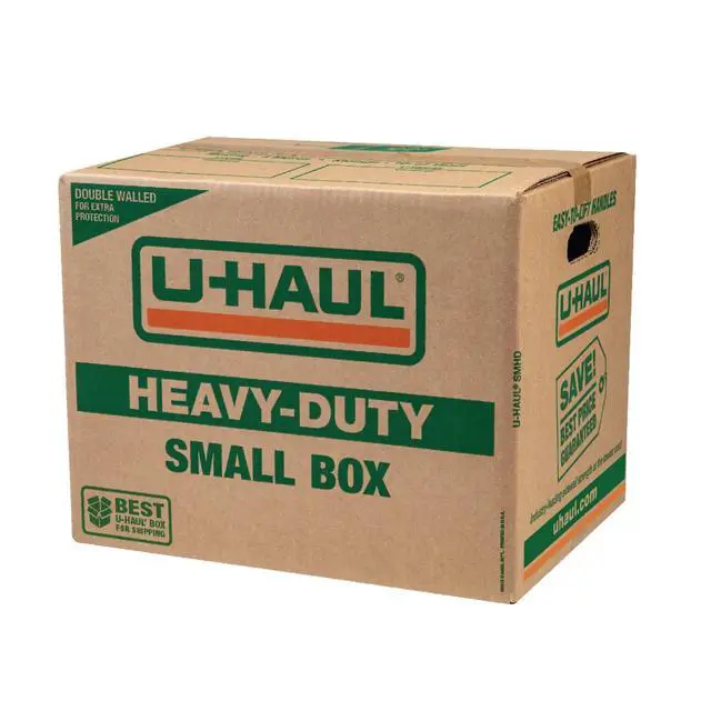 Alt view image 2 of 4 - 11-Piece Small Heavy-Duty Double Wall Moving & Shipping Boxes - Pack of 10 Boxes with Handles - 16-3/8 x 12-5/8 x 12-5/8 (L x W x H) - 1 Bonus Roll of Packing Tape