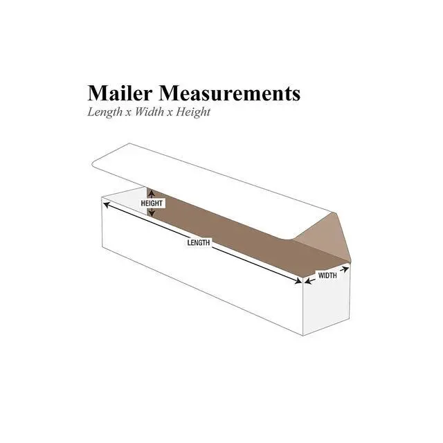 Alt view image 2 of 3 - Shipping Boxes Long 15"L x 2"W x 2"H 50-Pack - Corrugated Cardboard Box for Moving, Mailing, Packing, Packaging and Storage