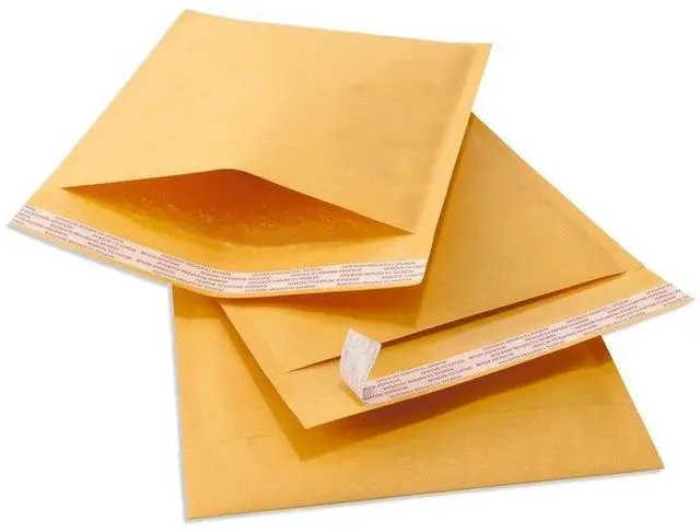 Main image of 100#5 10.5x16 Kraft Paper Bubble Padded Envelopes Mailers Case 10.5"x16"