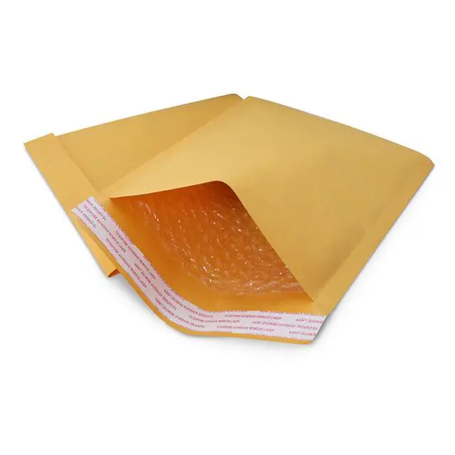 Alt view image 5 of 5 - 100#5 10.5x16 Kraft Paper Bubble Padded Envelopes Mailers Case 10.5"x16"