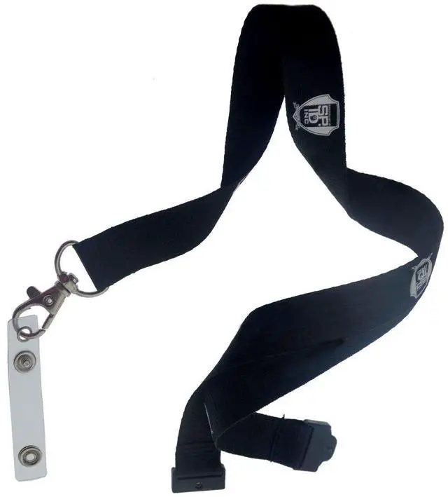 Alt view image 7 of 7 - Bulk 100 Pack - Clear Vinyl Plastic ID Badge Holder Strap with Snap & Eyelet Hole (Bulk Pack) Easily Attach to Lanyards & Key Rings - Badge Strap Attachment for Badges by