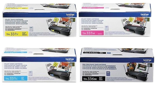 Main image of HL-L8350CDW Black High and Color Standard Yield Toner Set