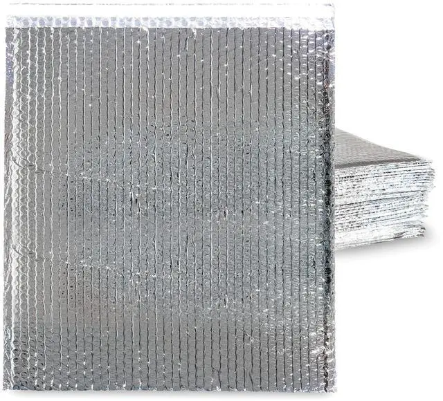 Main image of Thermal Insulated Bubble Mailer 15" x 17" - 75-Pack - Heat-Protective & Lightweight Bubble Mailer that Protects Temperature-Sensitive Contents, Food Grade Shipping Material