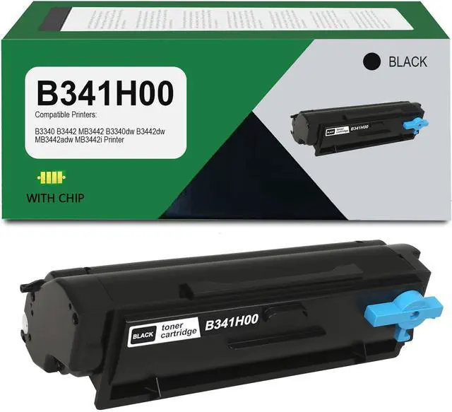 Main image of B341H00 Toner Cartridge High Yield Compatible with Lexmark B341H00 Toner | (with Chip) Replacement for Lexmark B3340 B3442 MB3442 Laser Printer, 3000 Pages