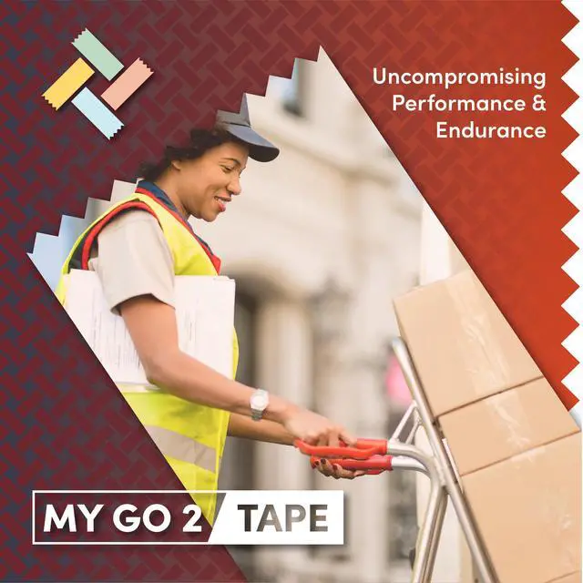 Alt view image 4 of 6 - My Go 2 Heavy Duty Packing Tape, 12 Pack, 60 Yard Rolls, Clear, 2.7 MIL, Carton Tape Refill for Shipping, Mailing, Packaging and Moving