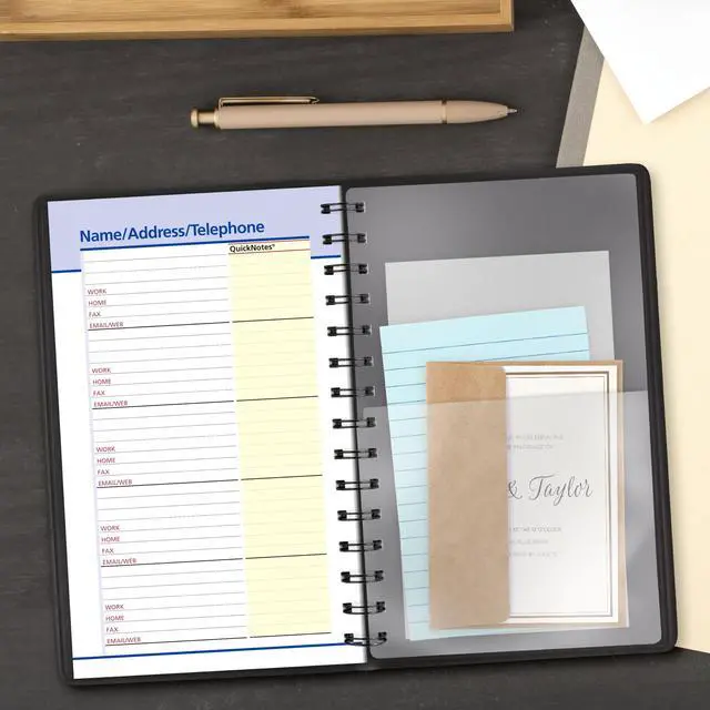 Alt view image 5 of 7 - 2027 Appointment Book Planner, Daily & Monthly, 5" x 8", QuickNotes, Black (76040527)