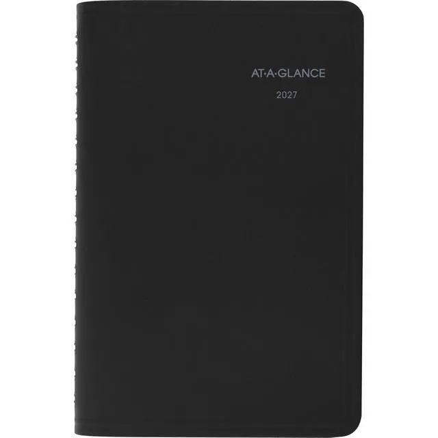 Alt view image 7 of 7 - 2027 Appointment Book Planner, Daily & Monthly, 5" x 8", QuickNotes, Black (76040527)