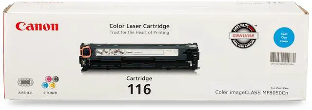 Main image of Genuine 116 Cyan Toner Cartridge Compatible with MF8050Cn, MF8080Cw