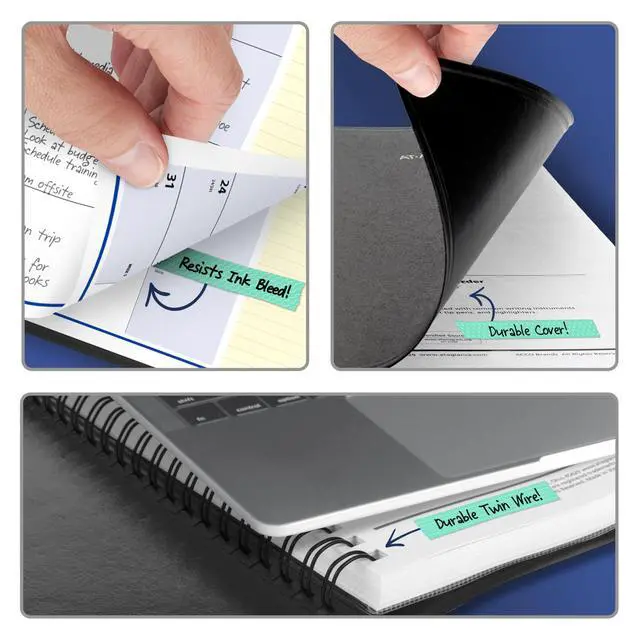 Alt view image 5 of 7 - 2027 Planner, Monthly, 7" x 8.75", QuickNotes, Black (76080527)