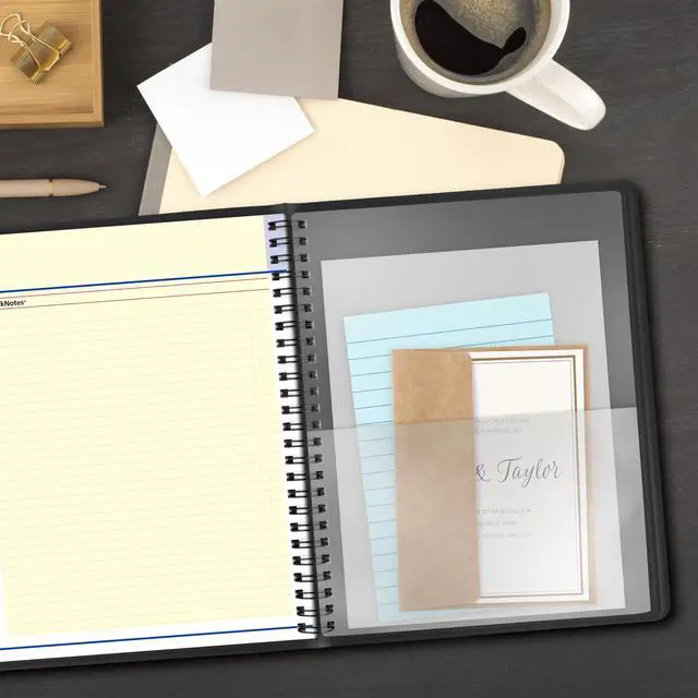 Alt view image 4 of 7 - 2027 Planner, Monthly, 7" x 8.75", QuickNotes, Black (76080527)