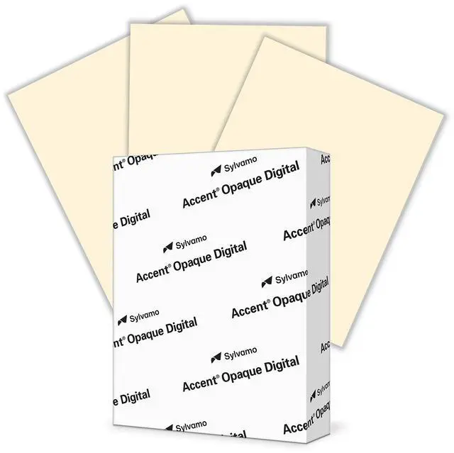Main image of Opaque Cream Printer Paper, 8.5 x 11 28lb Bond/70lb Text Copy Paper 500 Sheets (1 Ream) Premium Computer Paper with Smooth Finish 97 Bright, 104gsm Warm White Copy Paper 188176R